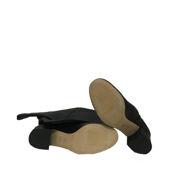 New Via Spiga OTK Leather Boots Retail $495 - Picture 7 of 8